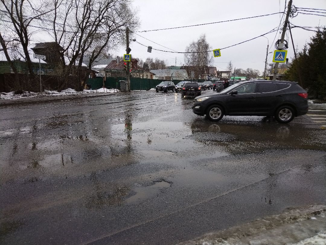 ПДД, Бело-лунная секция, светофор, Мытищи