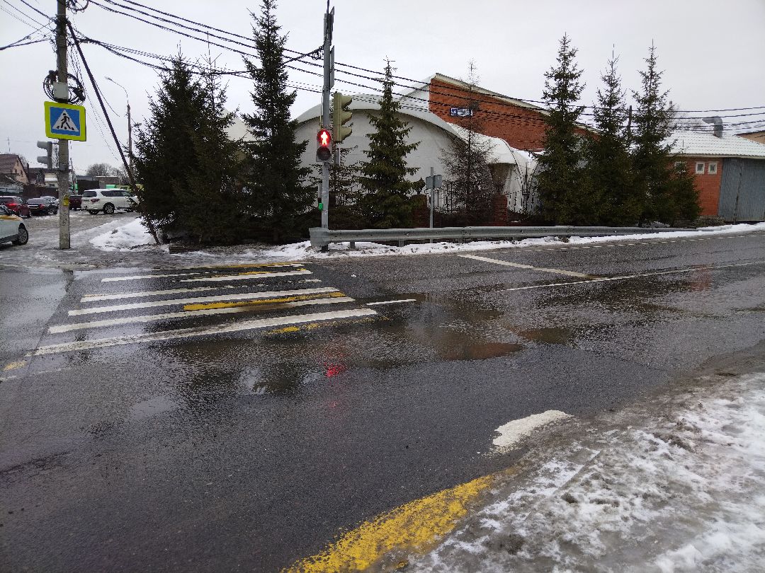 ПДД, Бело-лунная секция, светофор, Мытищи