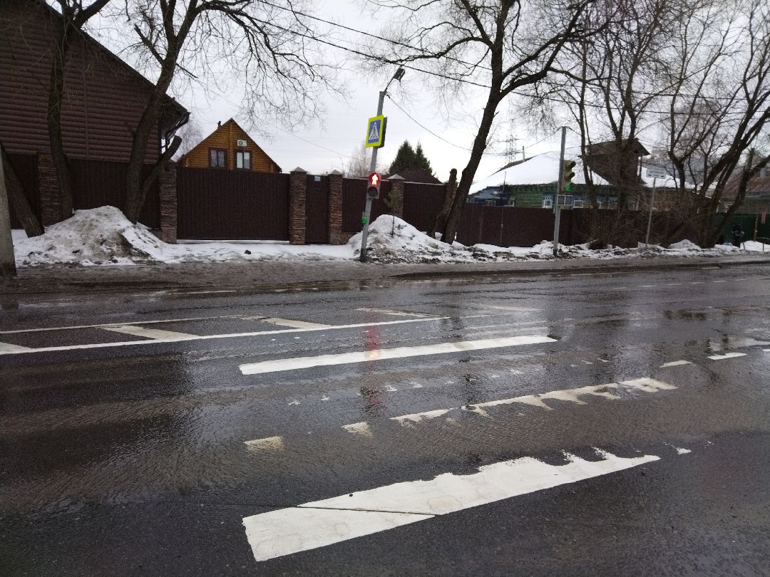 ПДД, Бело-лунная секция, светофор, Мытищи