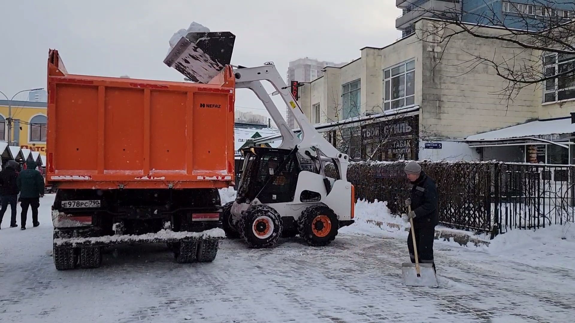 Одинцово, снег, жкх,