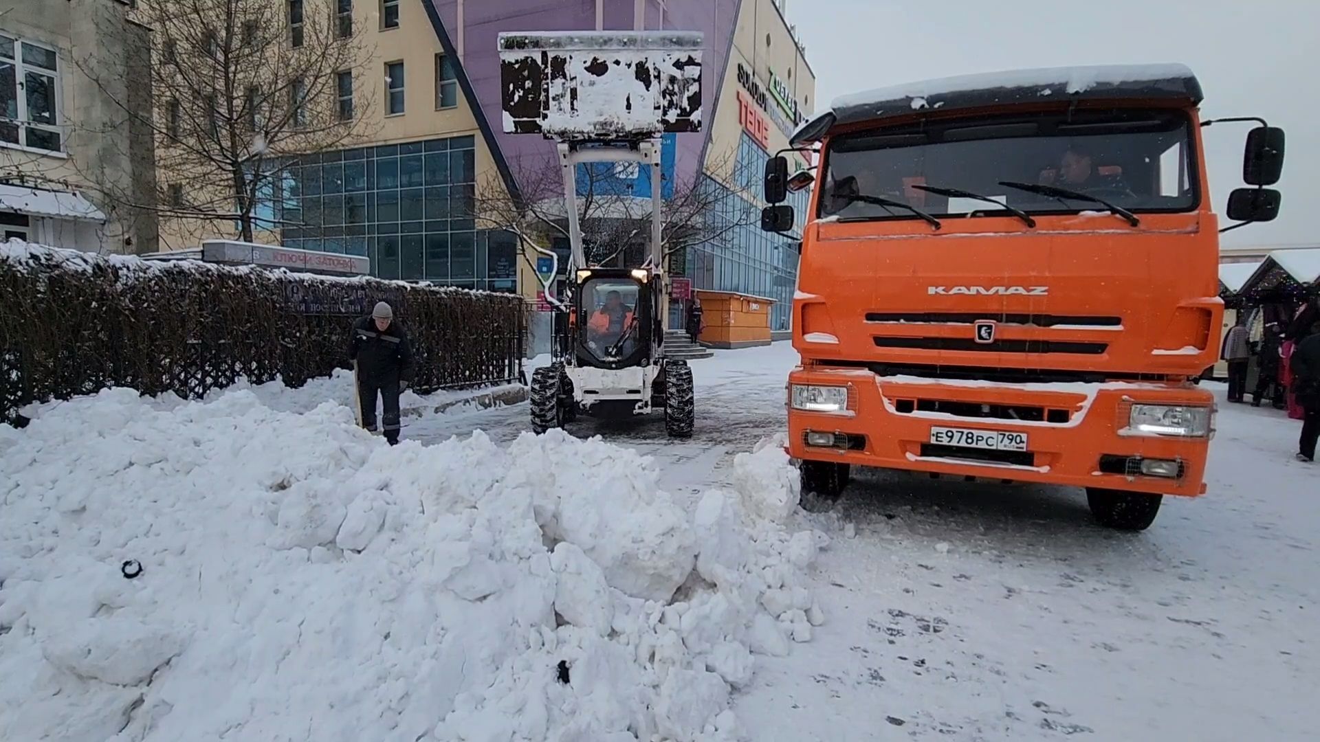 Одинцово, снег, жкх,