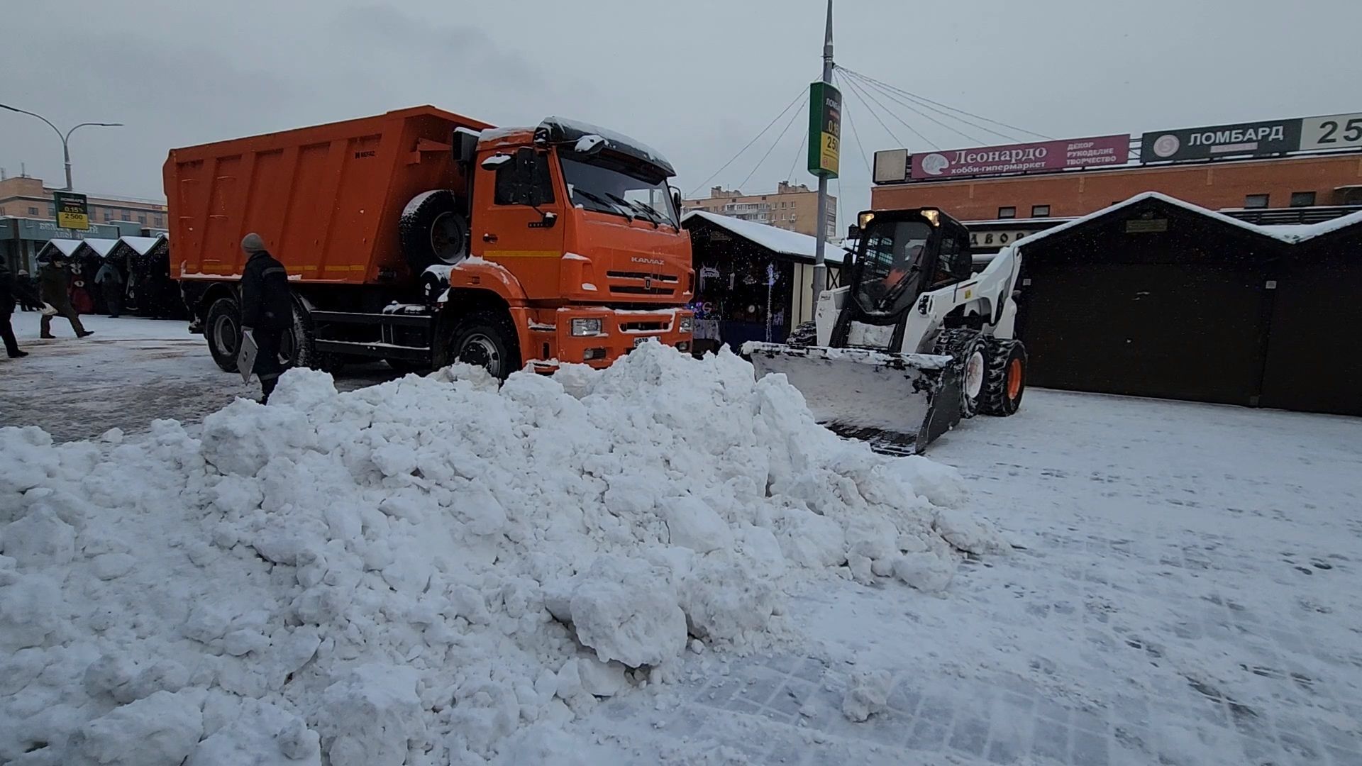Одинцово, снег, жкх,