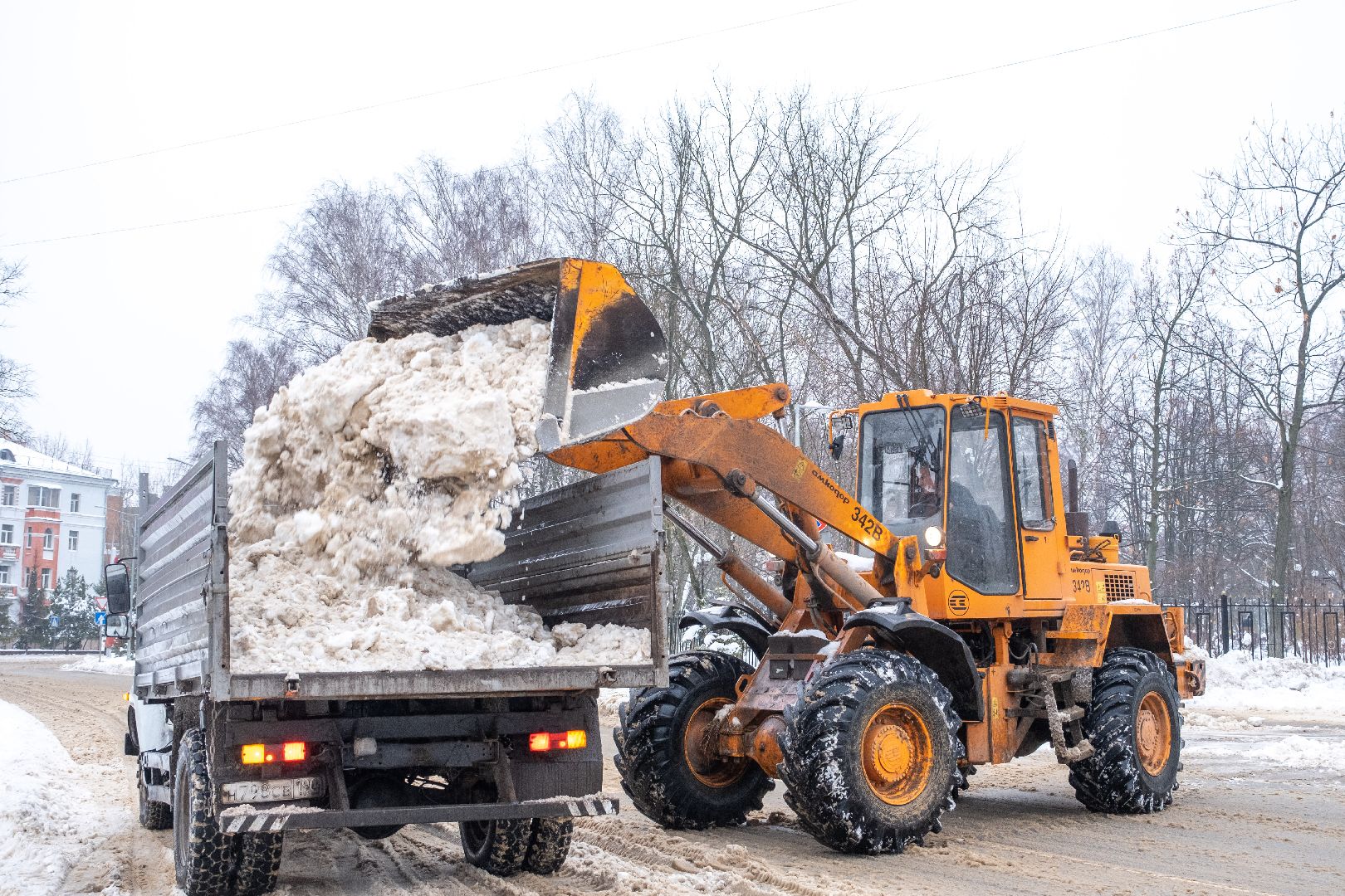 лыткарино, жкх, уборка, снегопад,