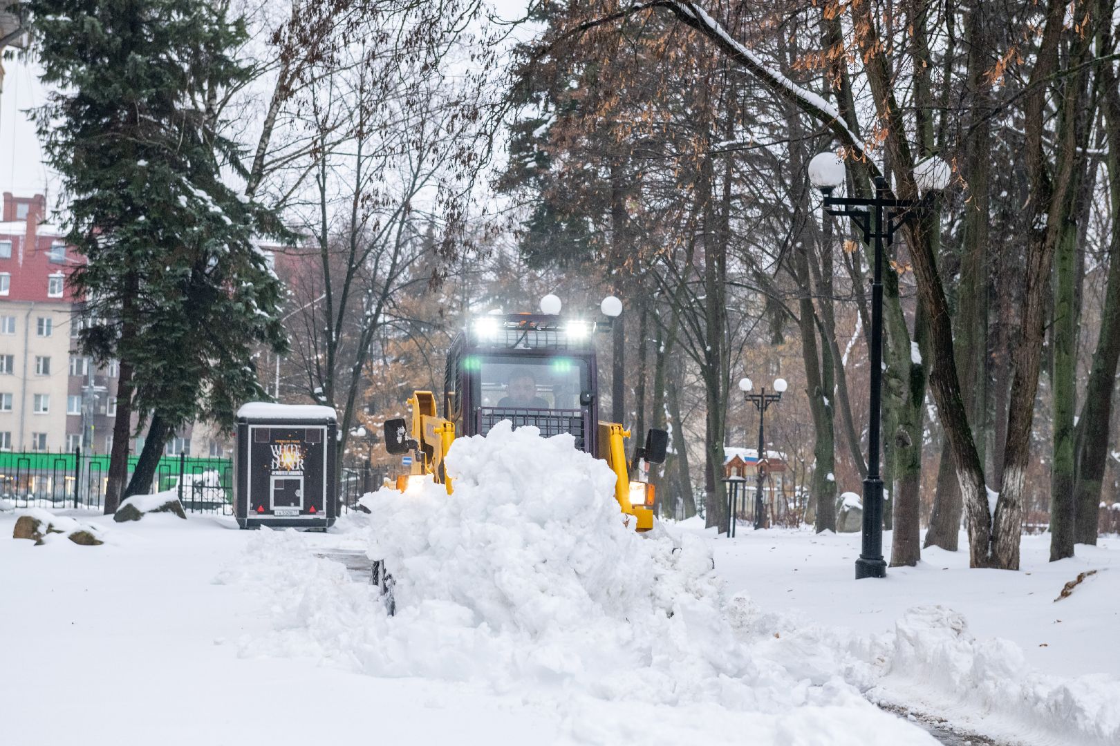 лыткарино, жкх, уборка, снегопад,
