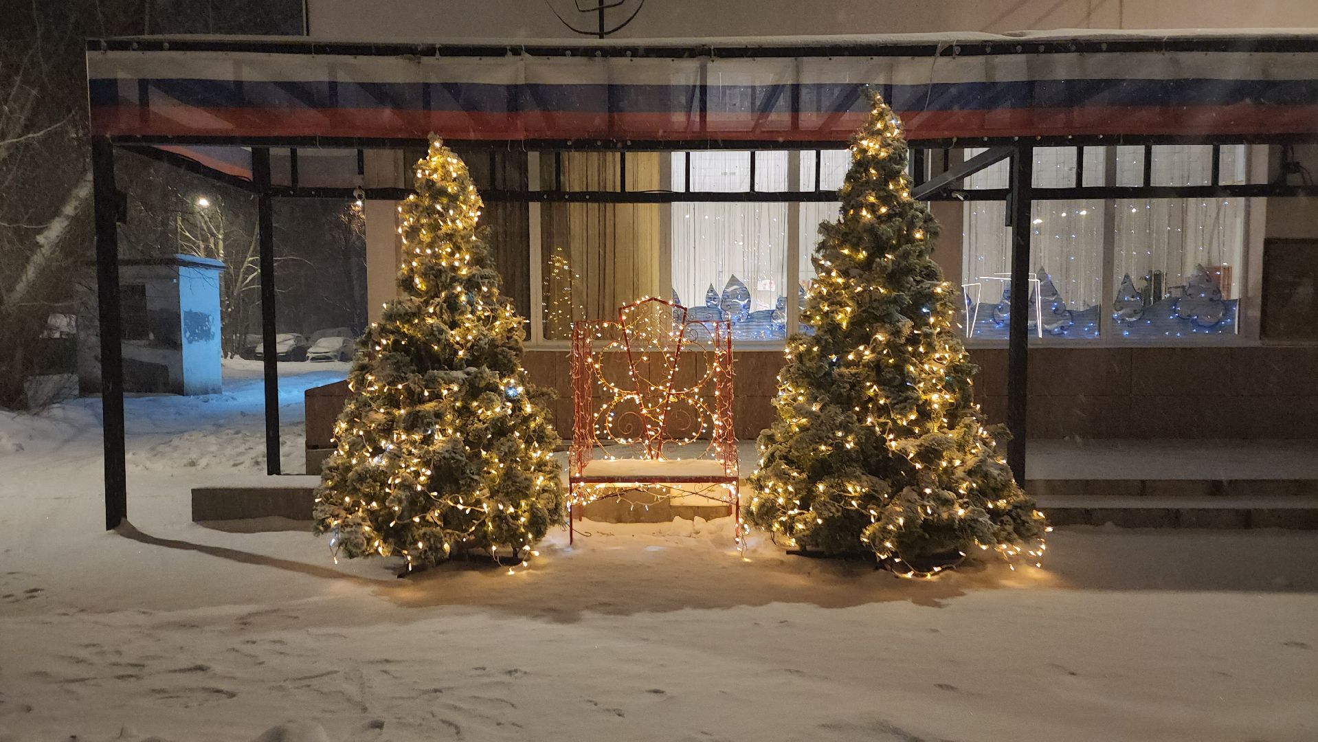 долгопрудный, новый год, конкурс, фасады, гирлянды,