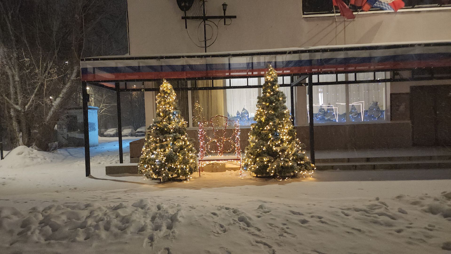 долгопрудный, новый год, конкурс, фасады, гирлянды,