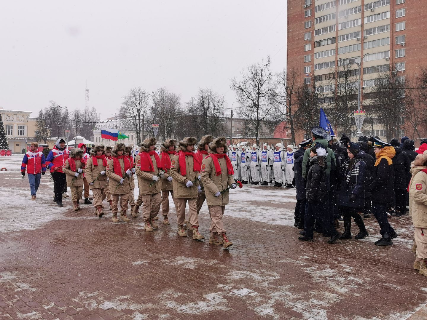 Подольск, возложения,