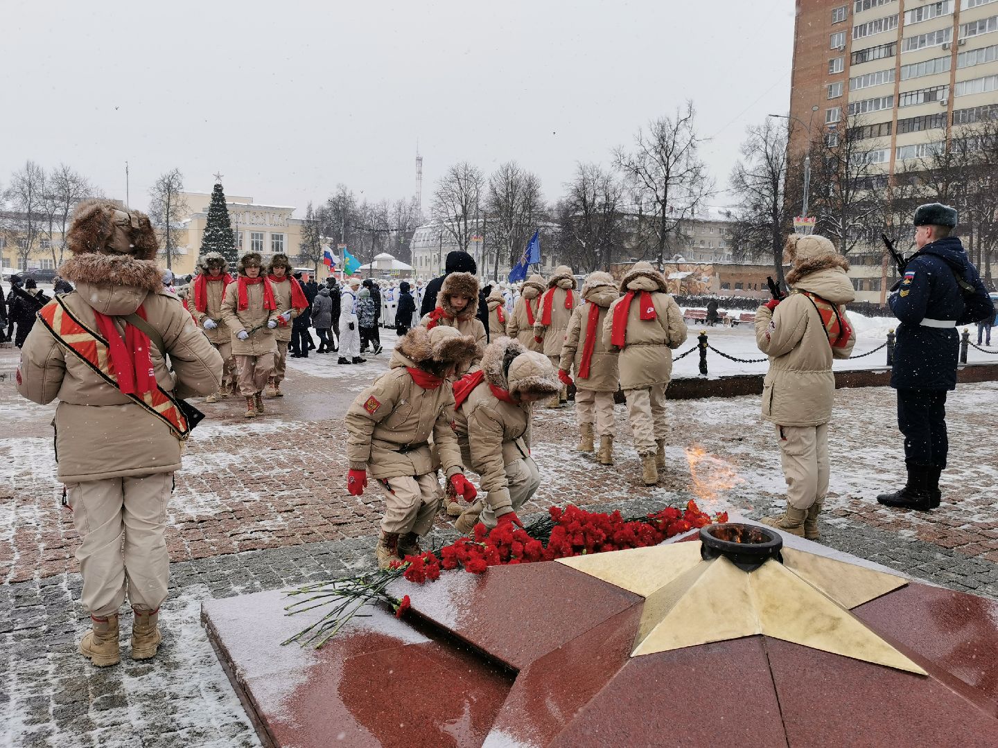 Подольск, возложения,