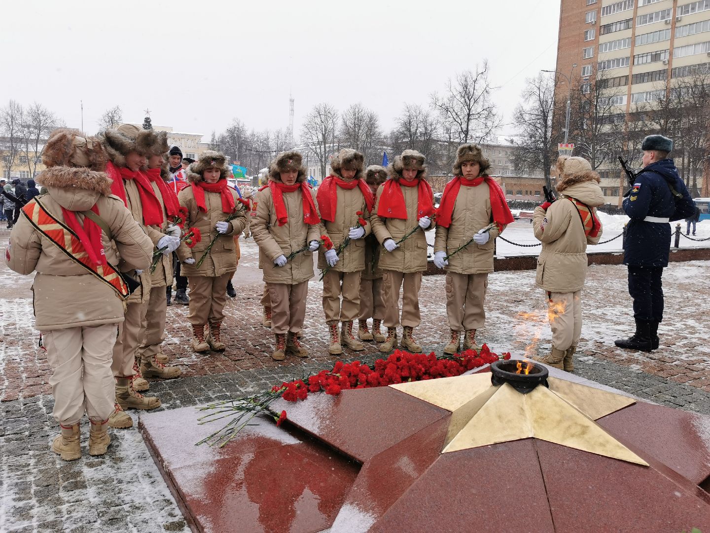 Подольск, возложения,