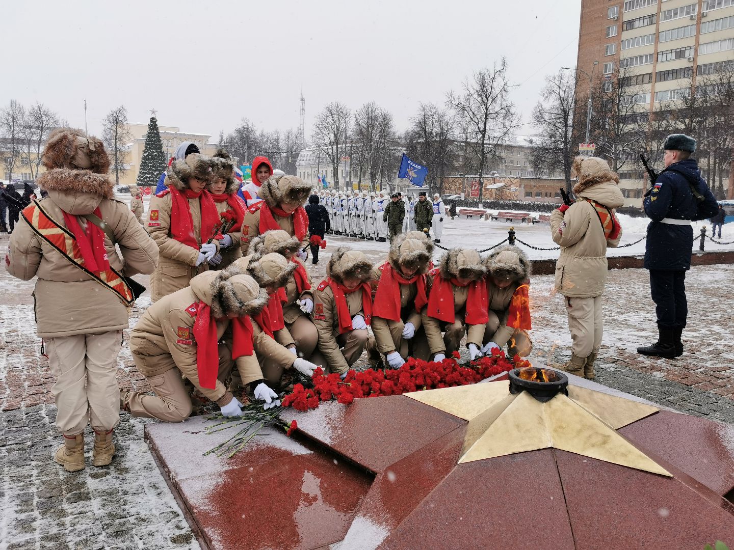 Подольск, возложения,
