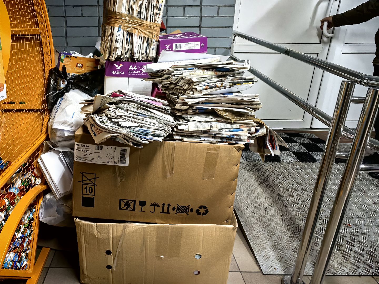 макулатура, сбор, акция, экология, СВО, библиотека,