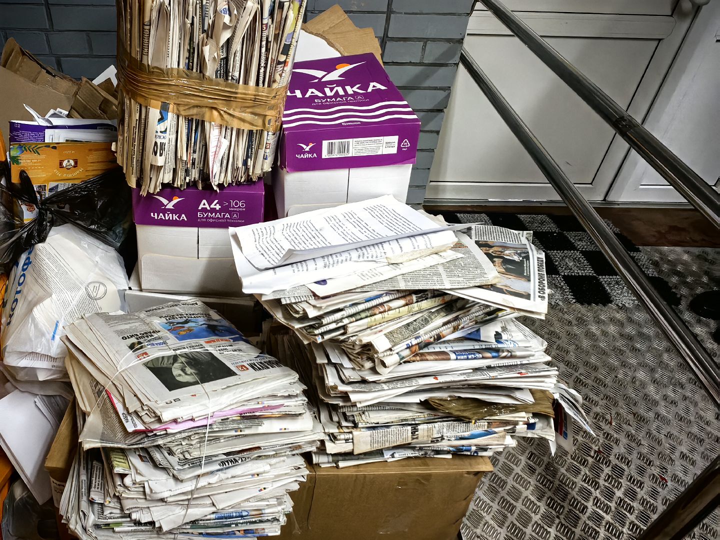 макулатура, сбор, акция, экология, СВО, библиотека,