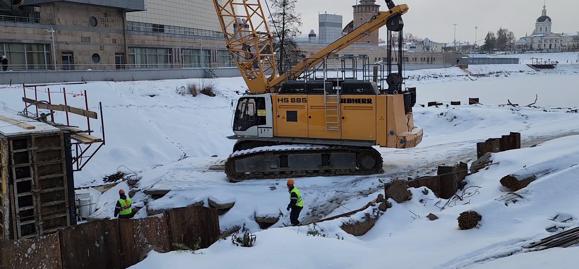 Коломна, капитальный ремонт, плотина,