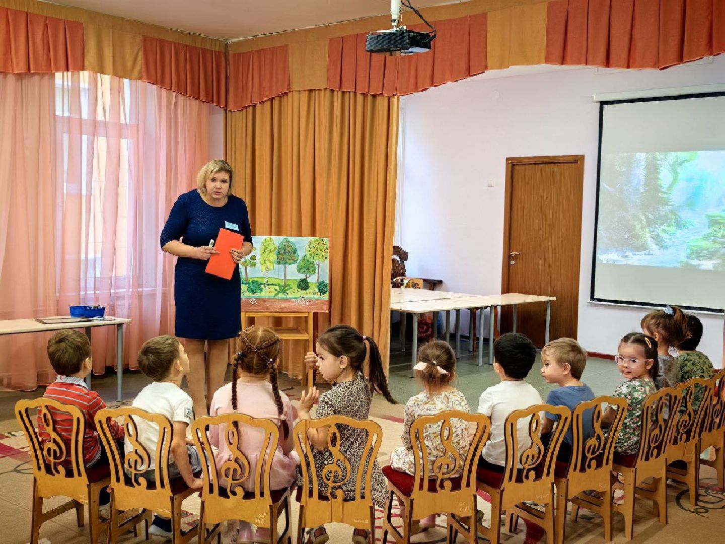 конкурс, испытание, задание, воспитатель года, дети, Детский сад,