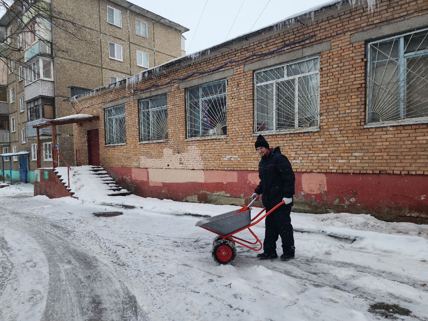 коломна, ЖКХ, зима, гололедица,