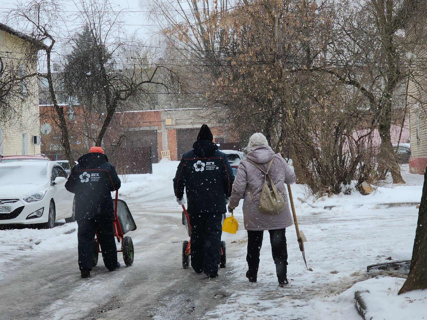 коломна, ЖКХ, зима, гололедица,