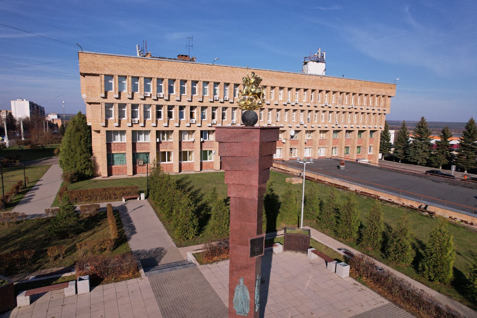 стела, кашира,видео с коптера,