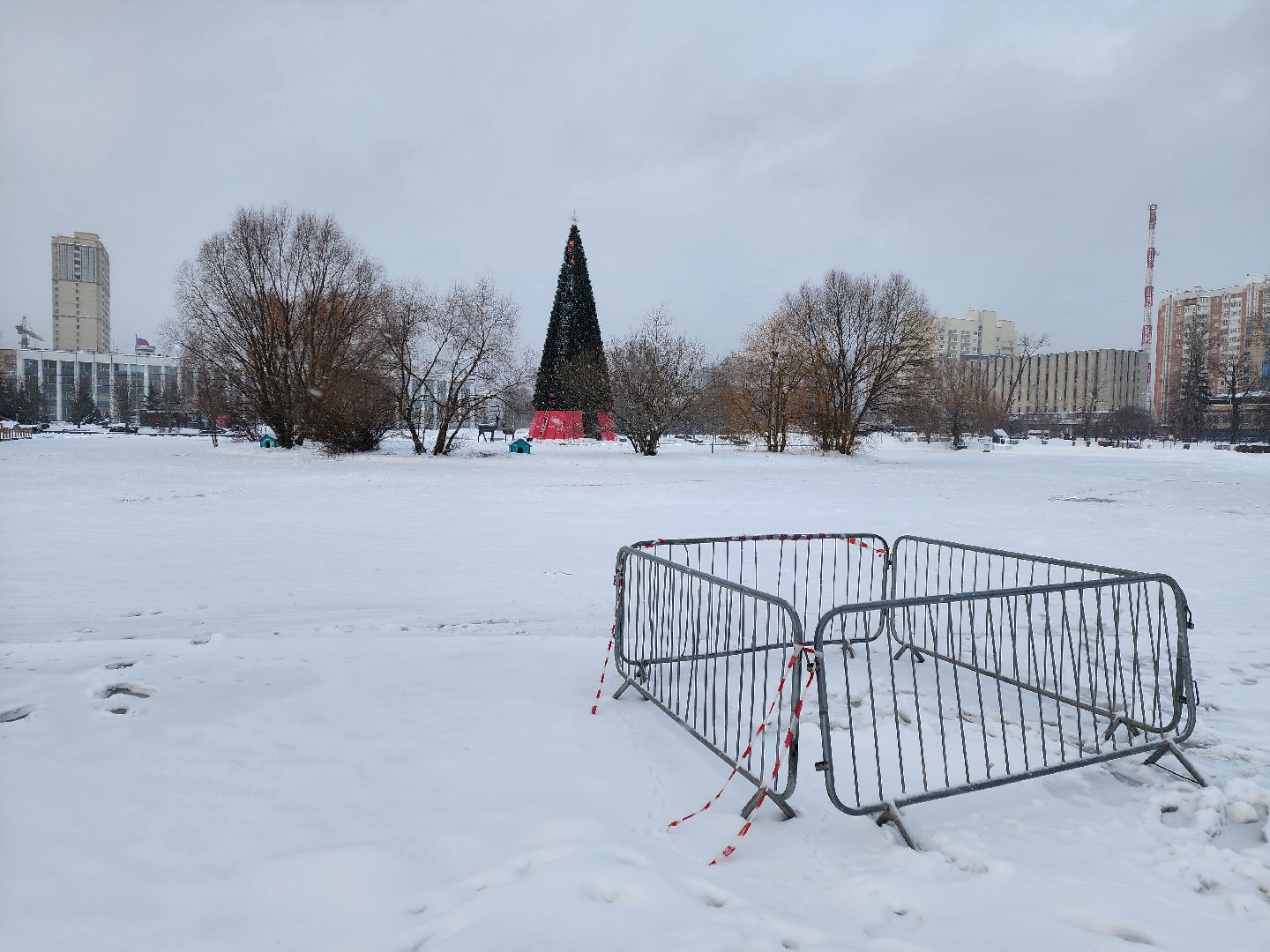 одинцово, благоустройство, елка, новый год,