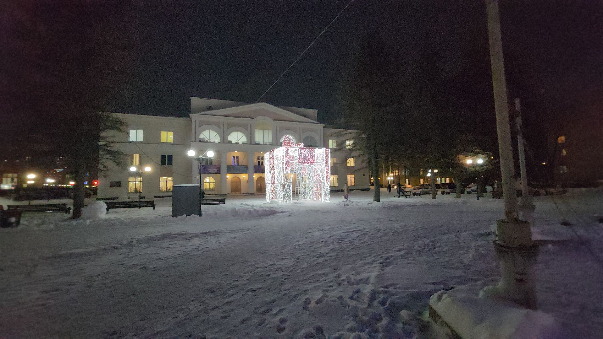 долгопрудный, новый год, ёлка, иллюминация,