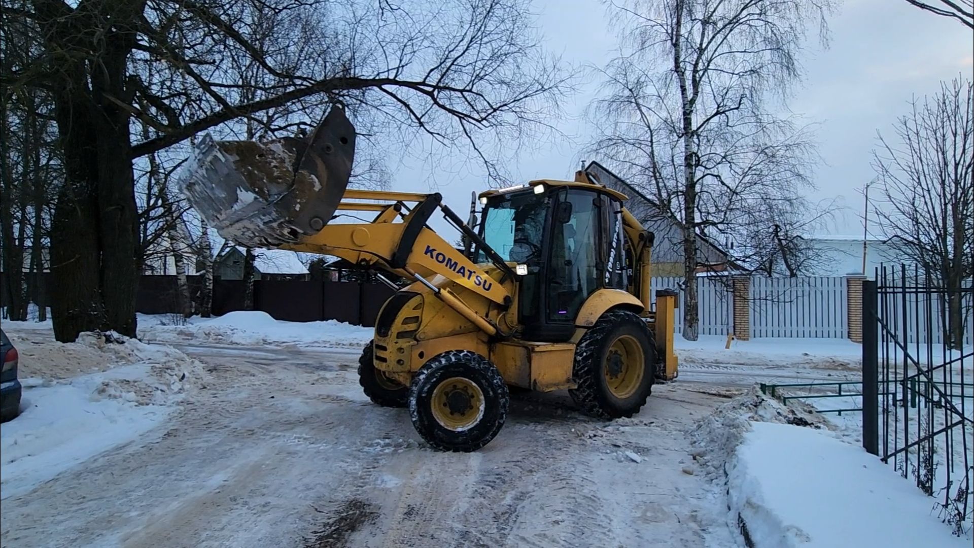подольск, снег, уборка,
