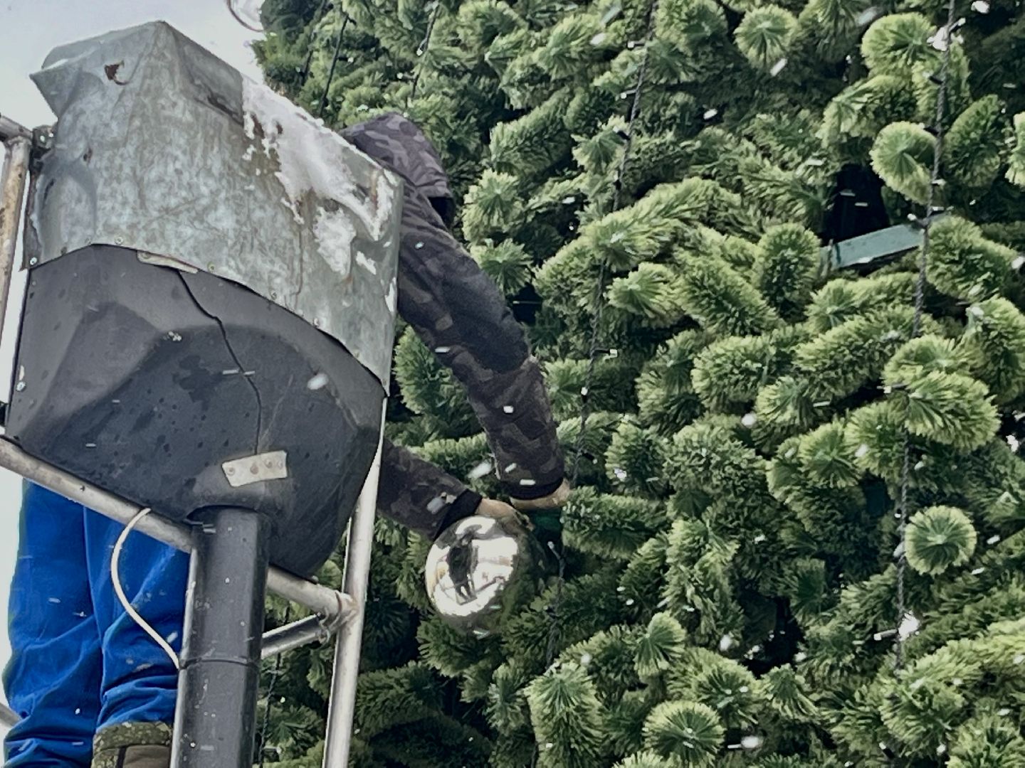 наро-фоминск, ёлка, Новый год, новогодние украшения,зима в подмосковье,