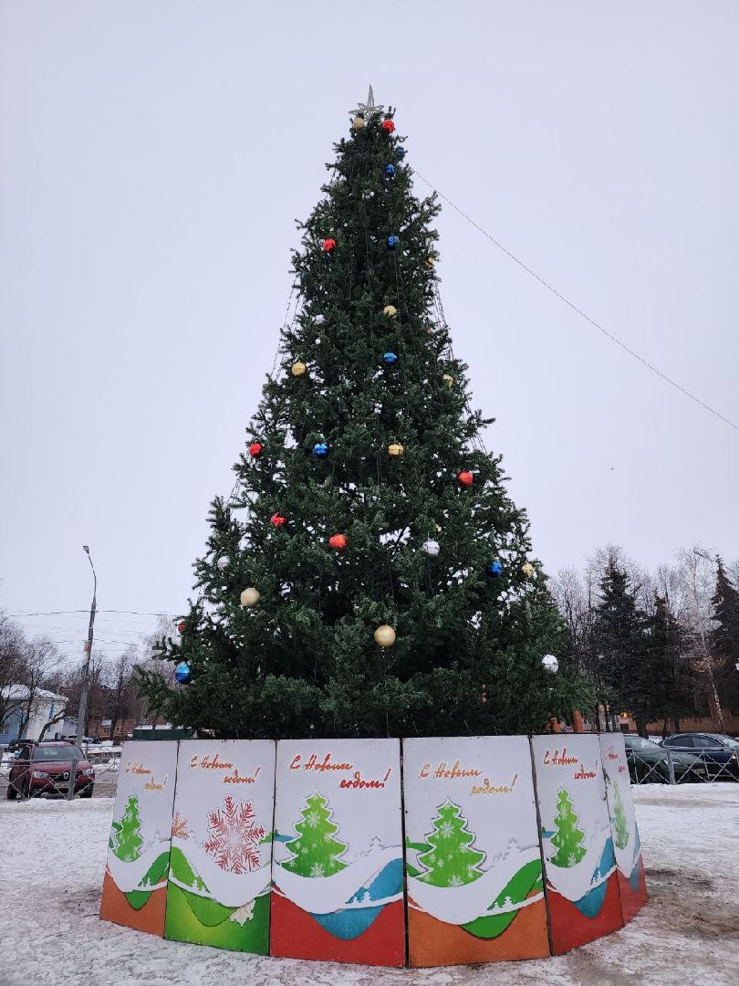 Новый год, Новогодняя Елка, Серебряные Пруды,