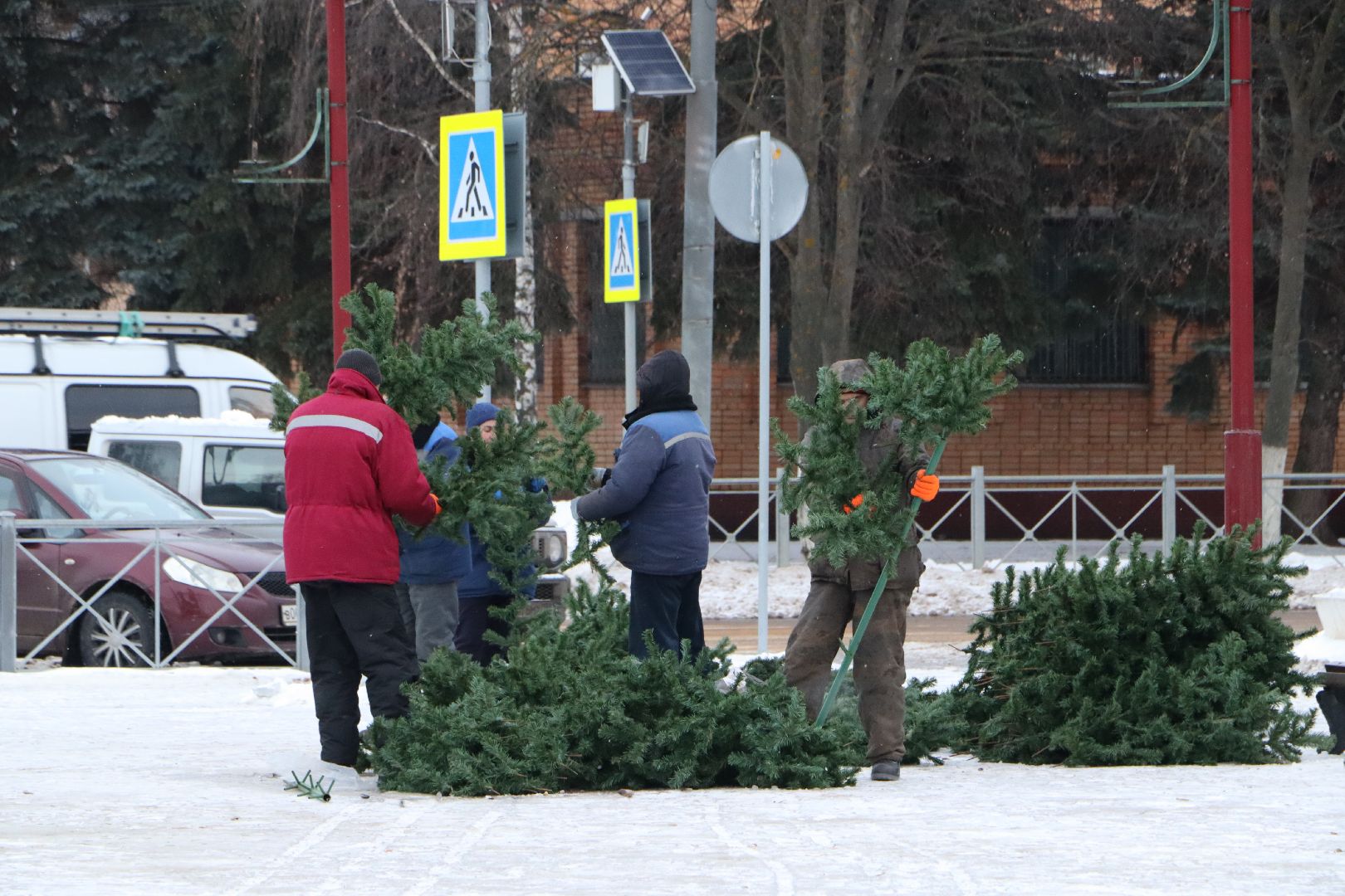 Новый год, Новогодняя Елка, Серебряные Пруды,