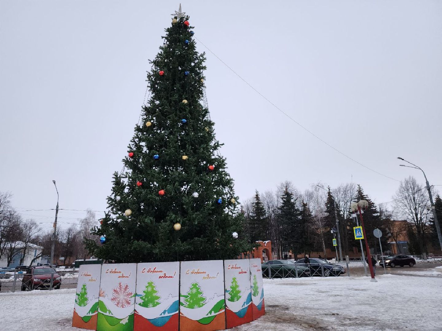 Новый год, Новогодняя Елка, Серебряные Пруды,