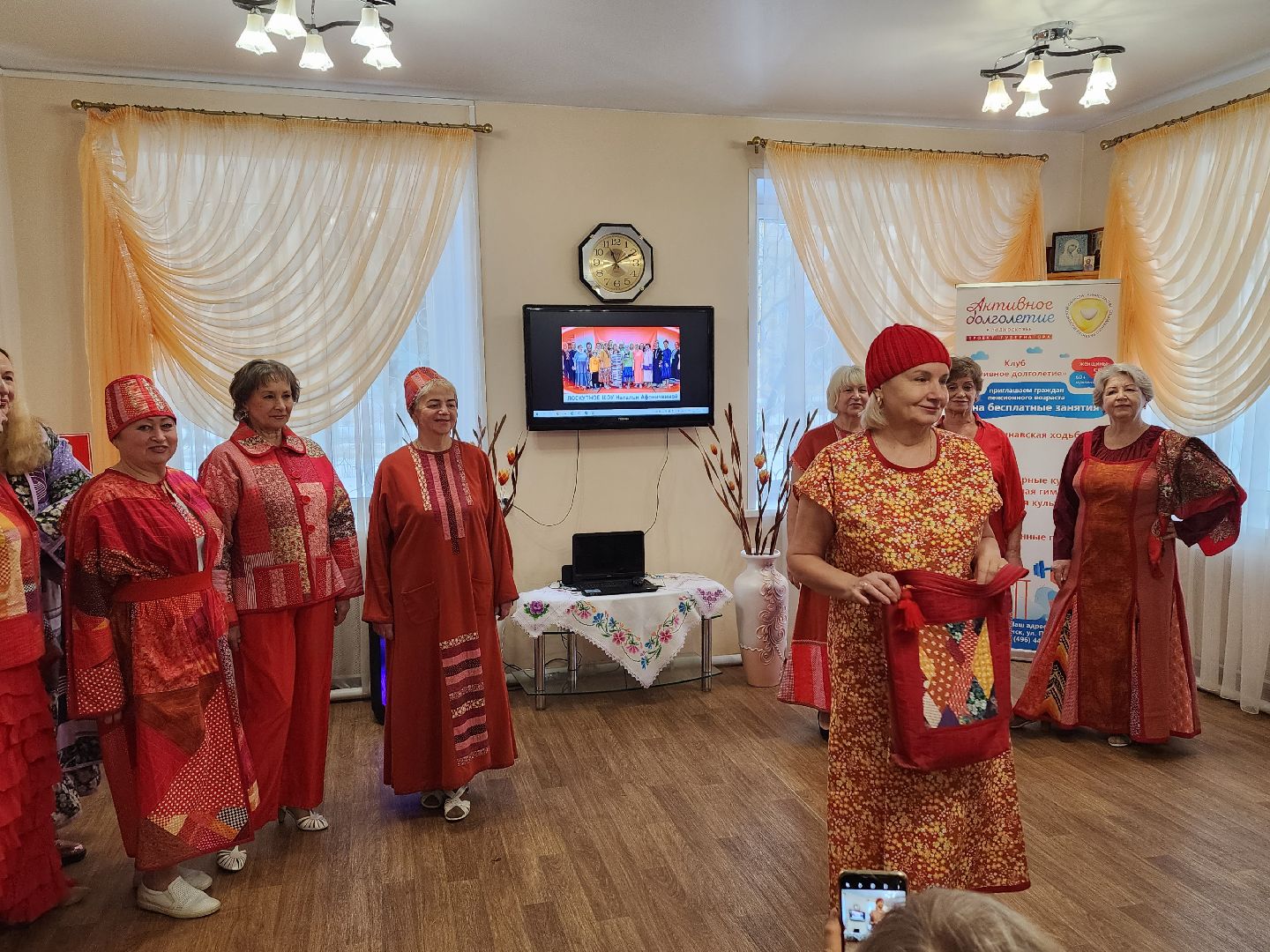 воскресенск, активное долголетие, показ мод, одежда,