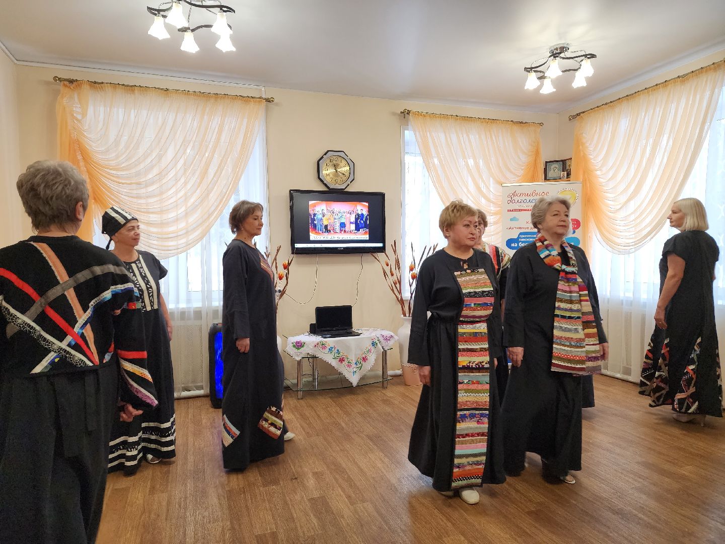 воскресенск, активное долголетие, показ мод, одежда,