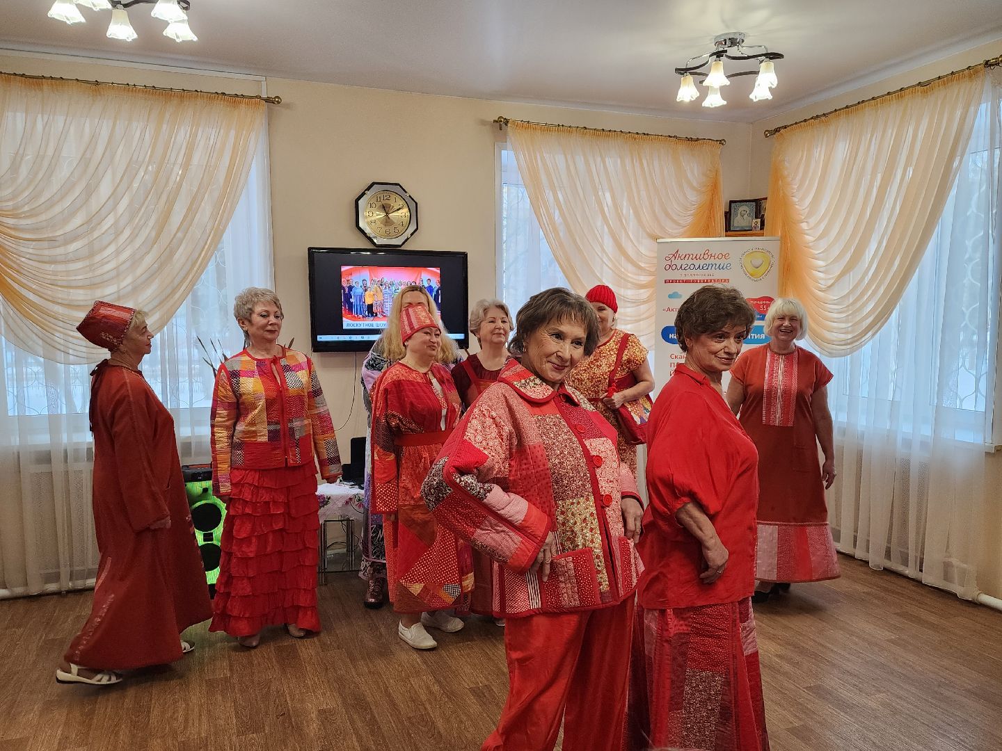 воскресенск, активное долголетие, показ мод, одежда,