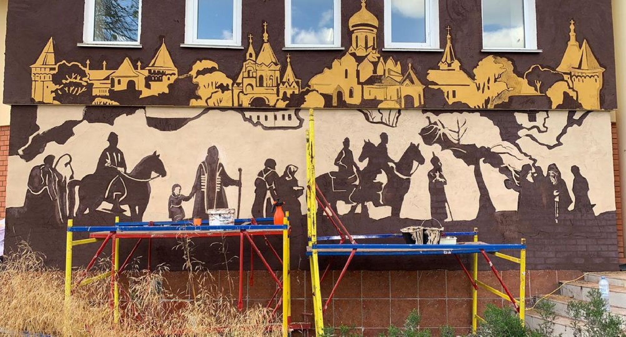 Звенигород, Монументальная живопись, искусство, Благоустройство,