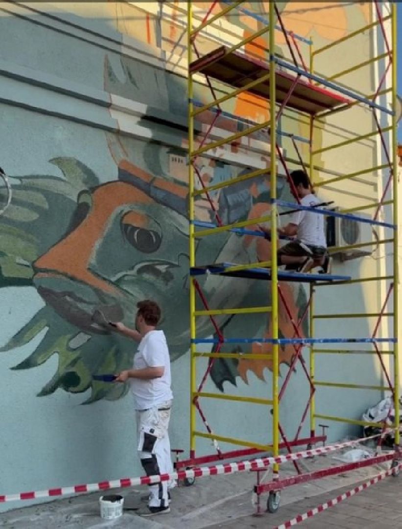 Звенигород, Монументальная живопись, искусство, Благоустройство,