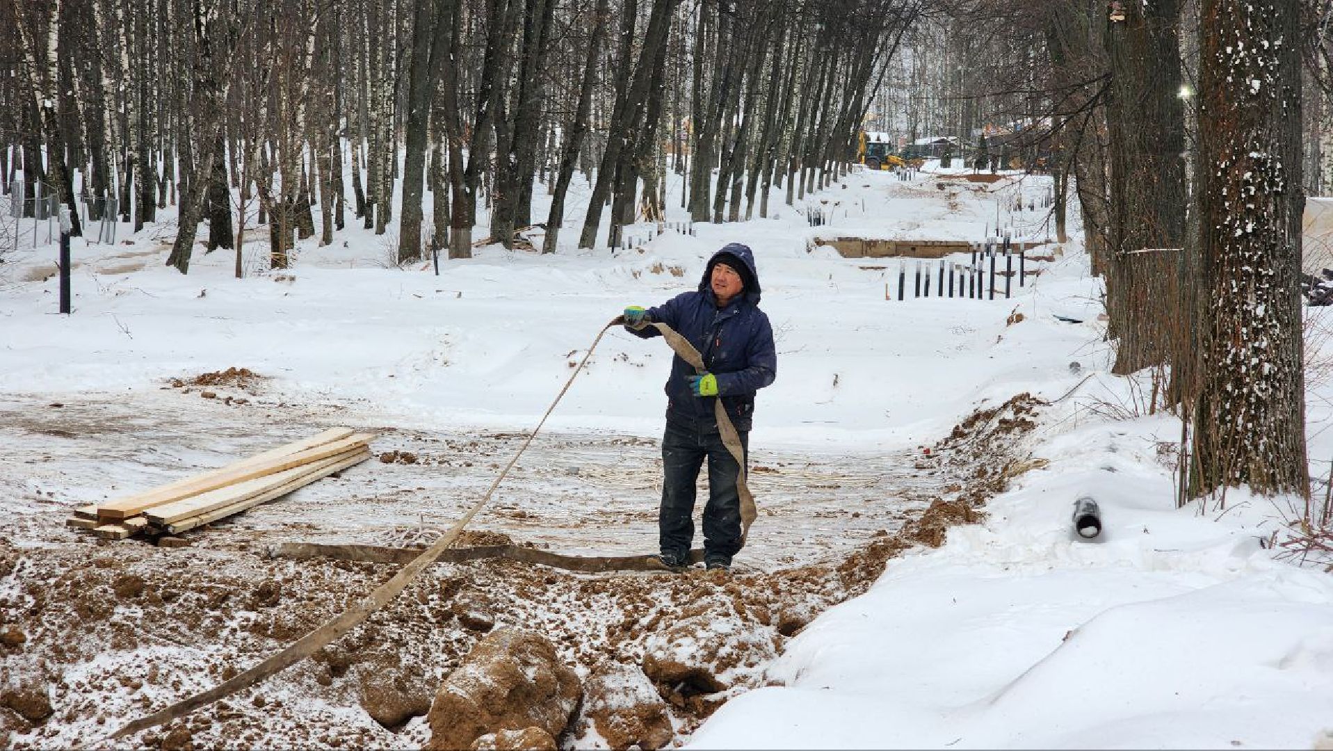Дмитров, Парк Березовая роща, Минблаго,