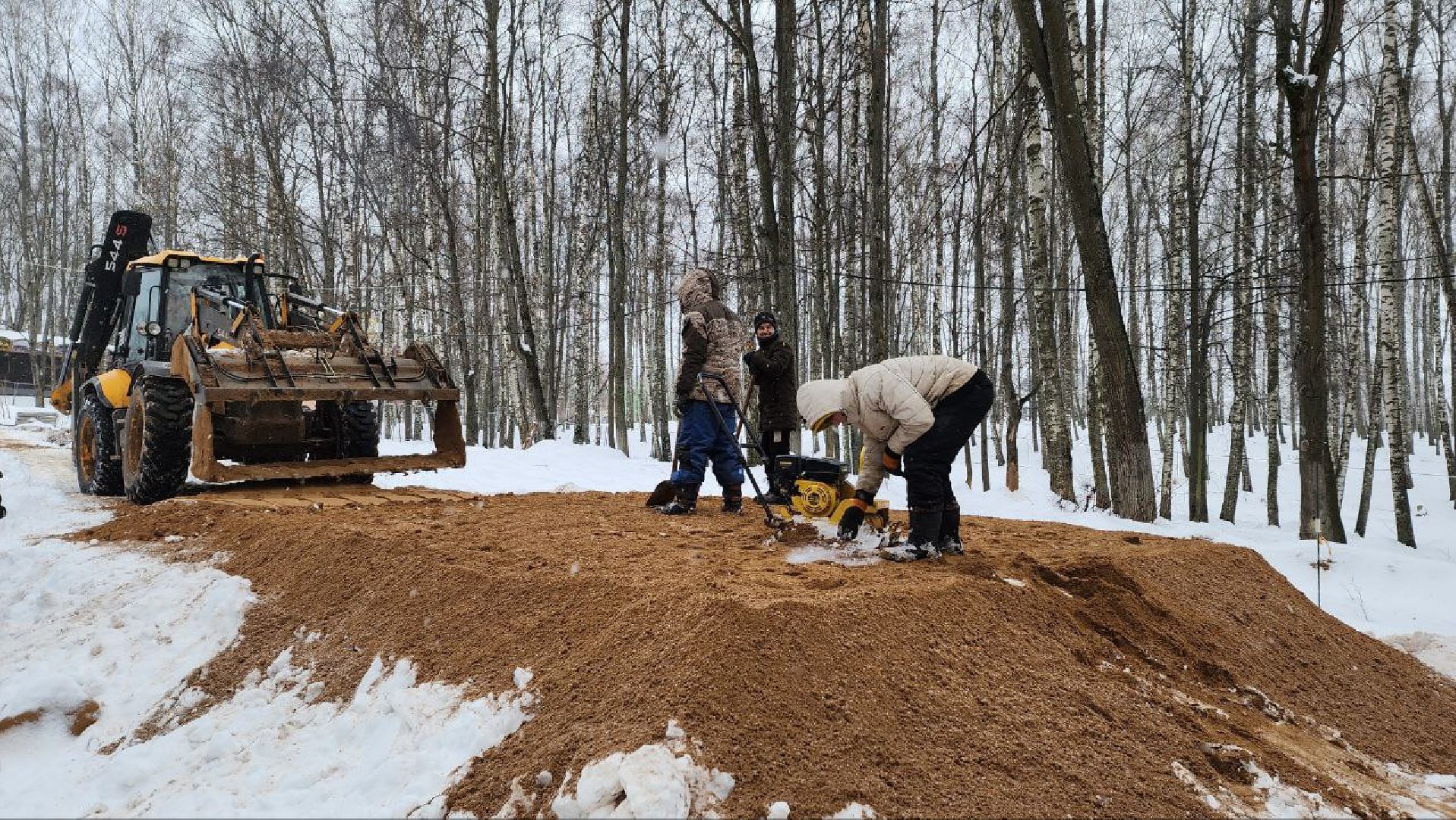 Дмитров, Парк Березовая роща, Минблаго,