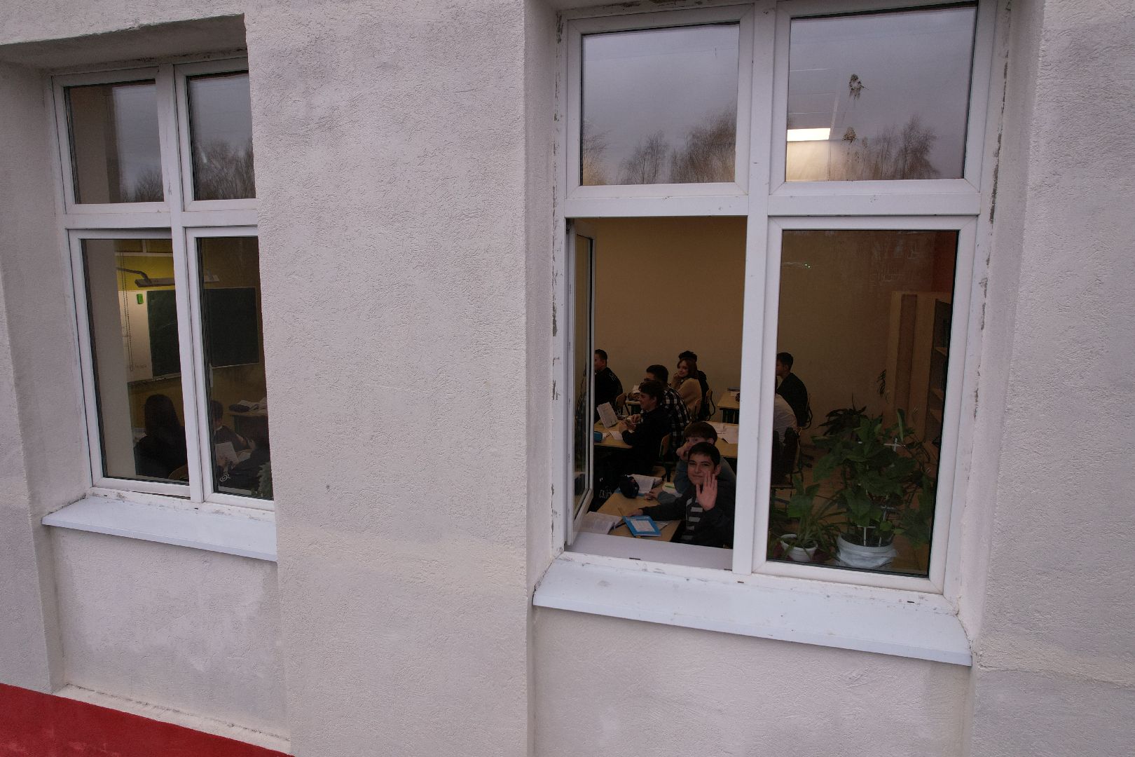 школа, селятино,видео с коптера,