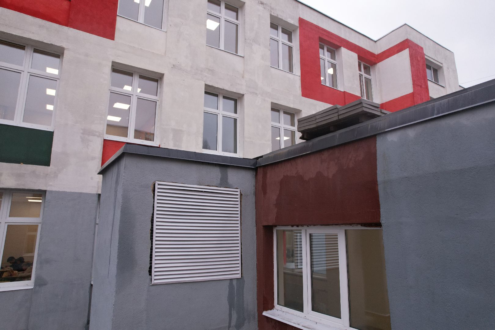 школа, селятино,видео с коптера,