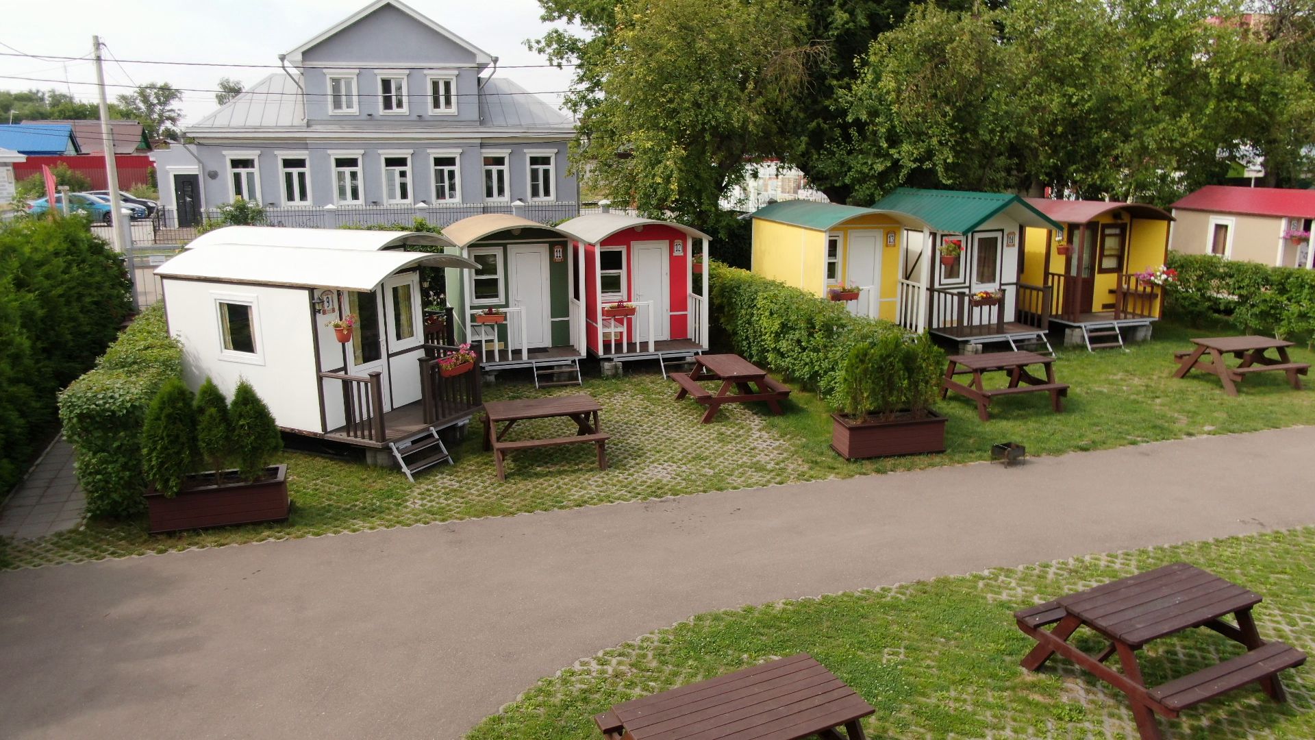 кемпинг, коломна, туризм,видео с коптера,