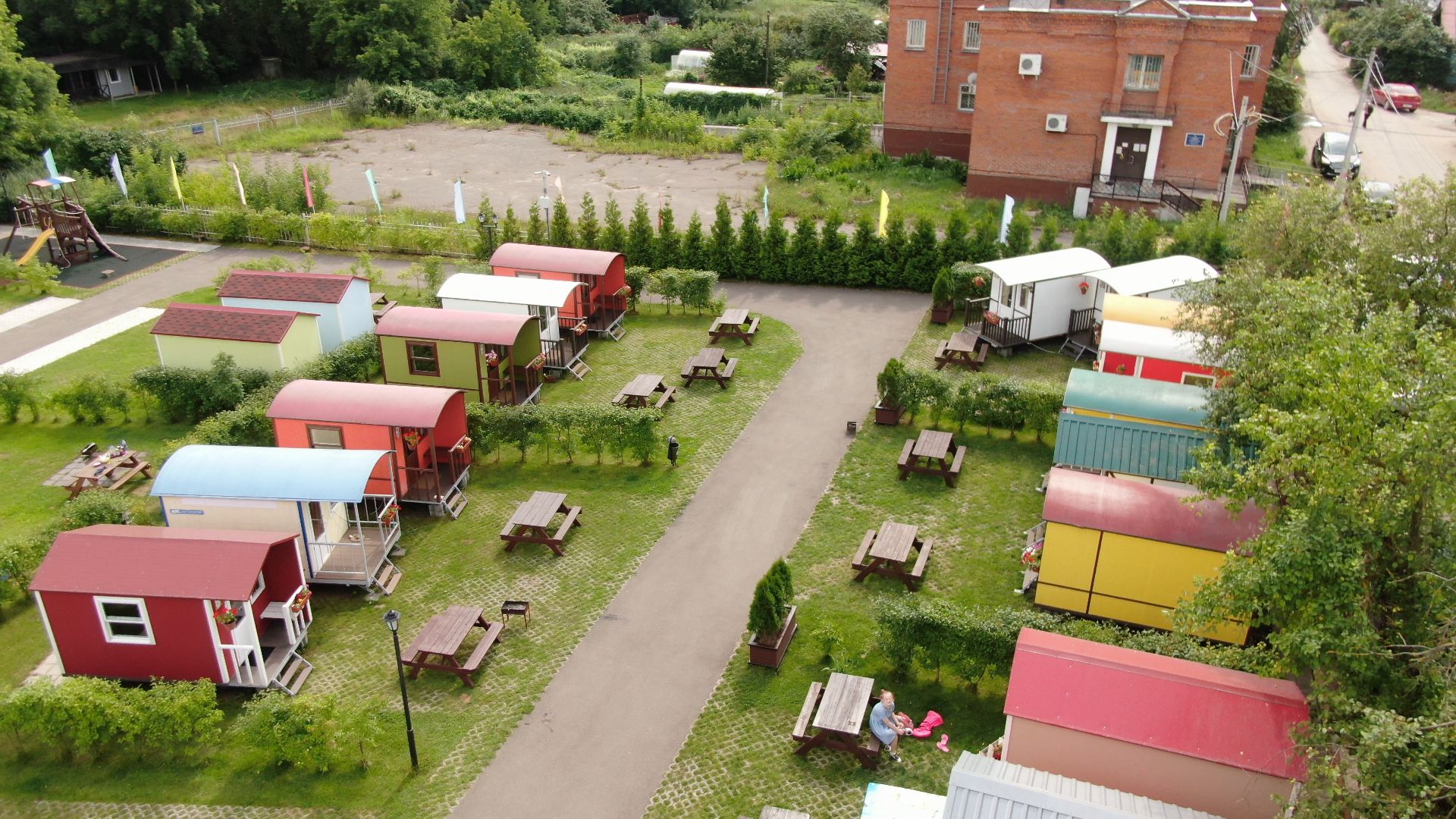 кемпинг, коломна, туризм,видео с коптера,