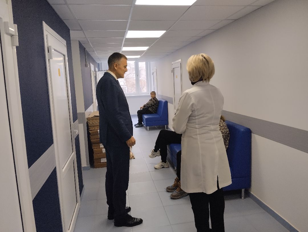 поликлиника, ремонт