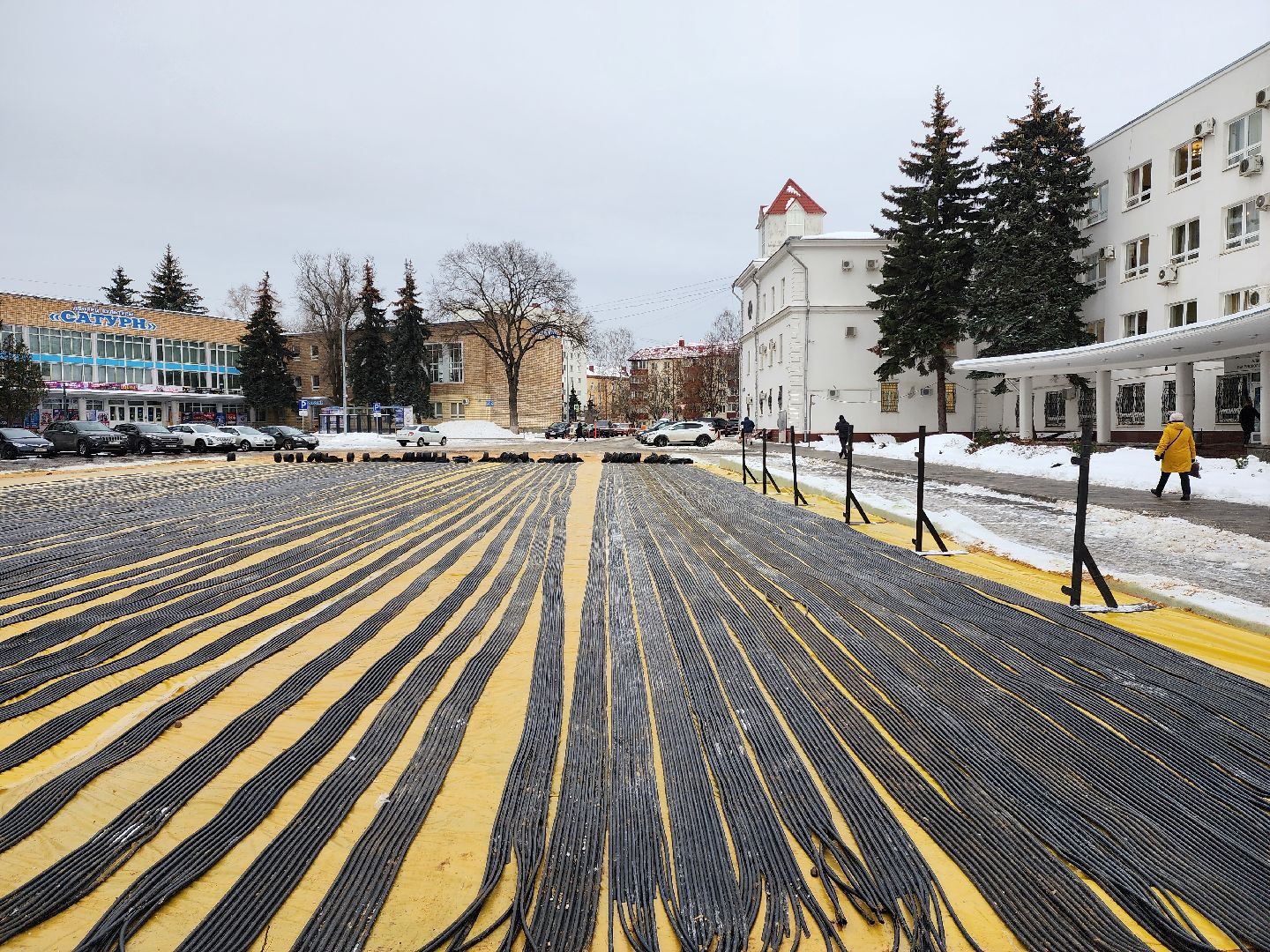 Раменское, благоустройство, каток в центре города,строительство катка,