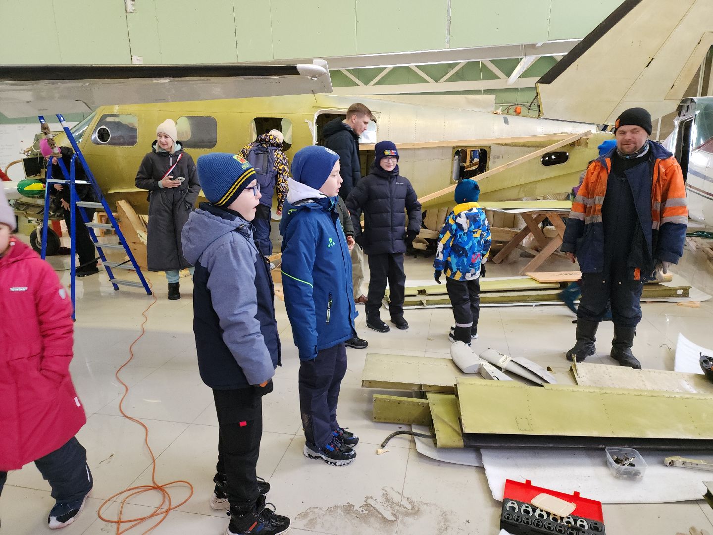 кашира, робототехника, самолеты, аэродром северка, экскурсия, малая авиация, авиасимулятор,