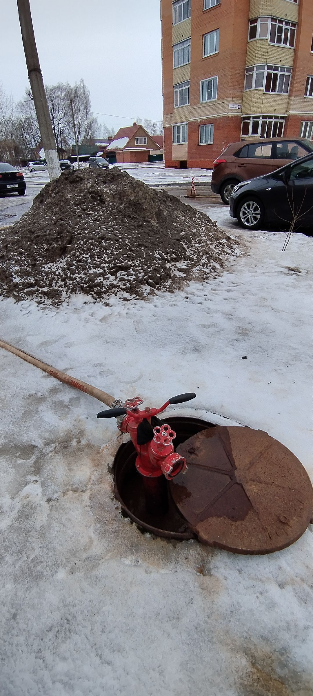 ХВС, промывка системы, Луховицы