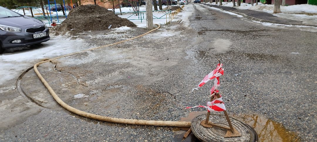 ХВС, промывка системы, Луховицы