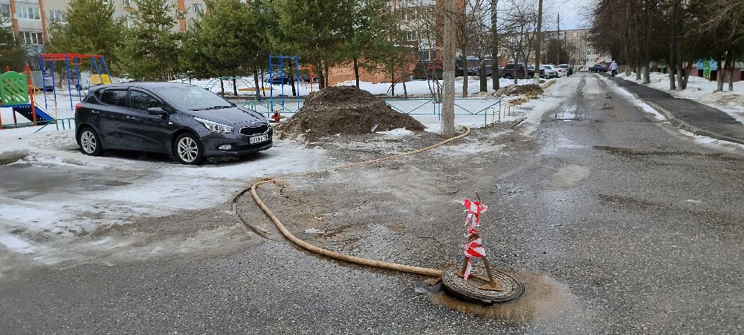 ХВС, промывка системы, Луховицы