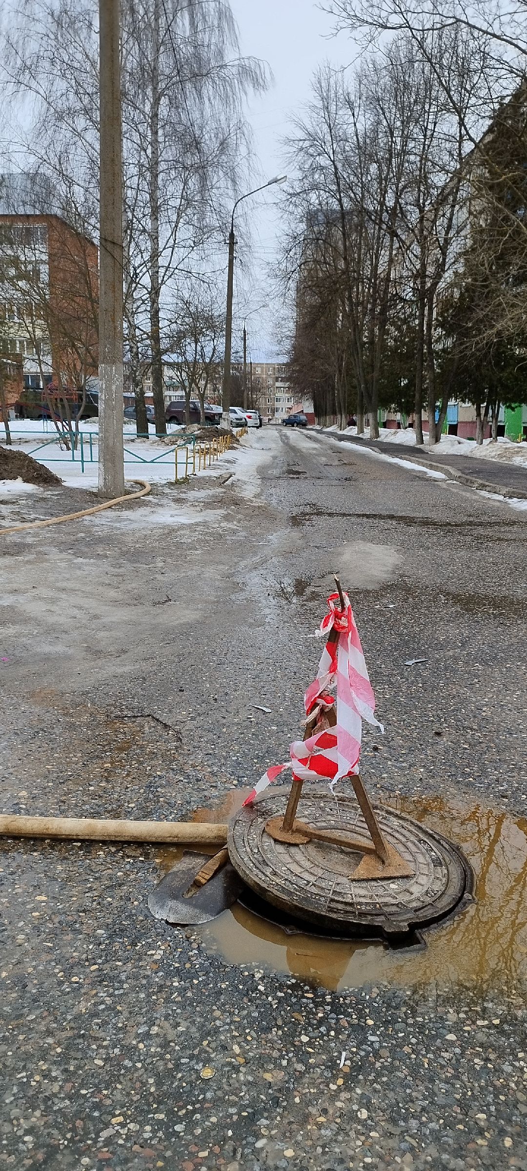 ХВС, промывка системы, Луховицы