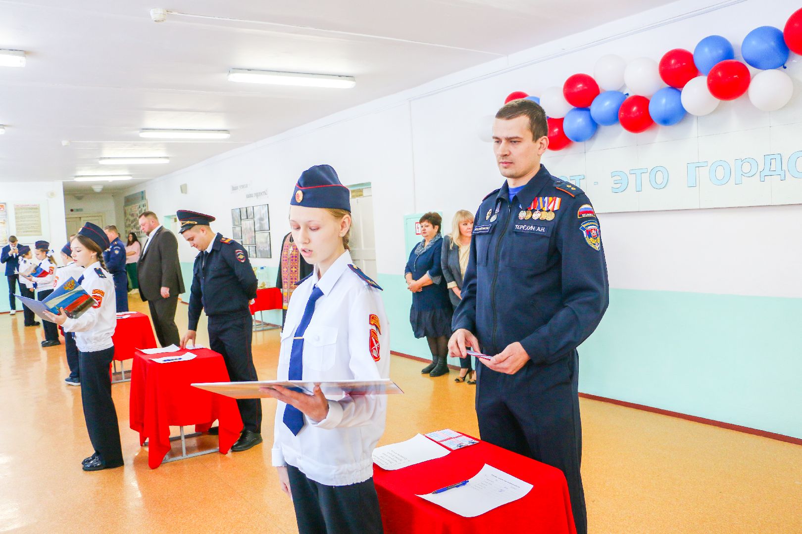 кадеты, Большая Шатура, клятва кадета, Кривандинская школа,