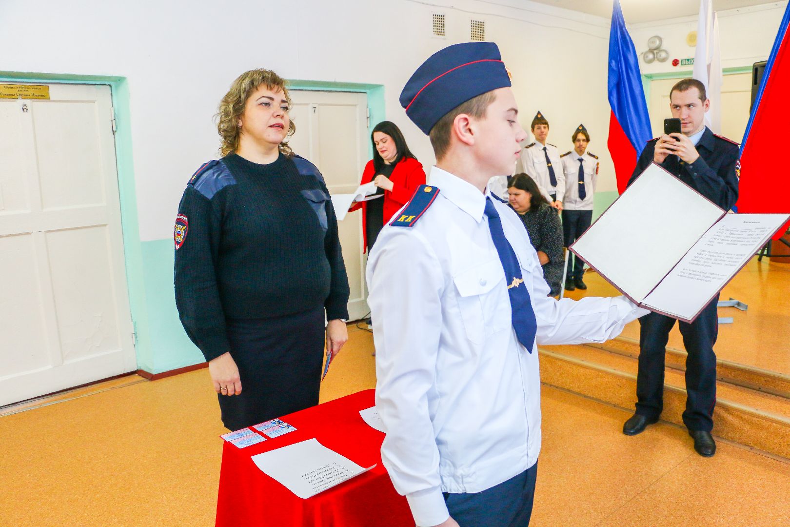 кадеты, Большая Шатура, клятва кадета, Кривандинская школа,