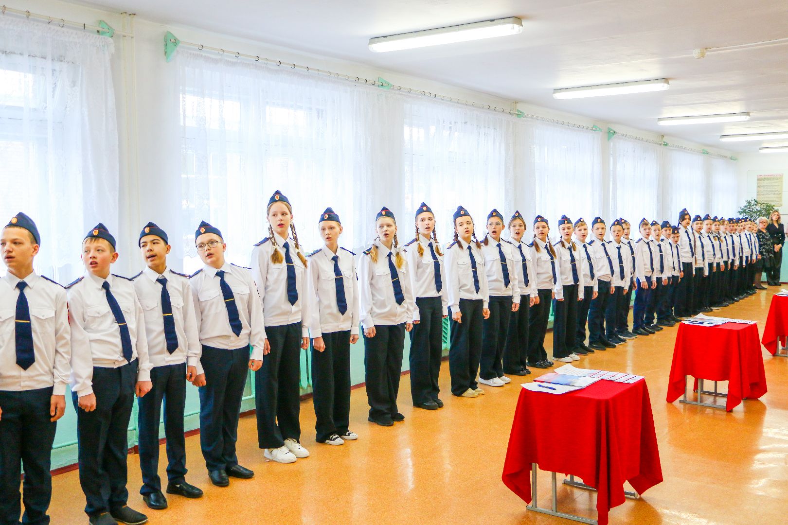 кадеты, Большая Шатура, клятва кадета, Кривандинская школа,