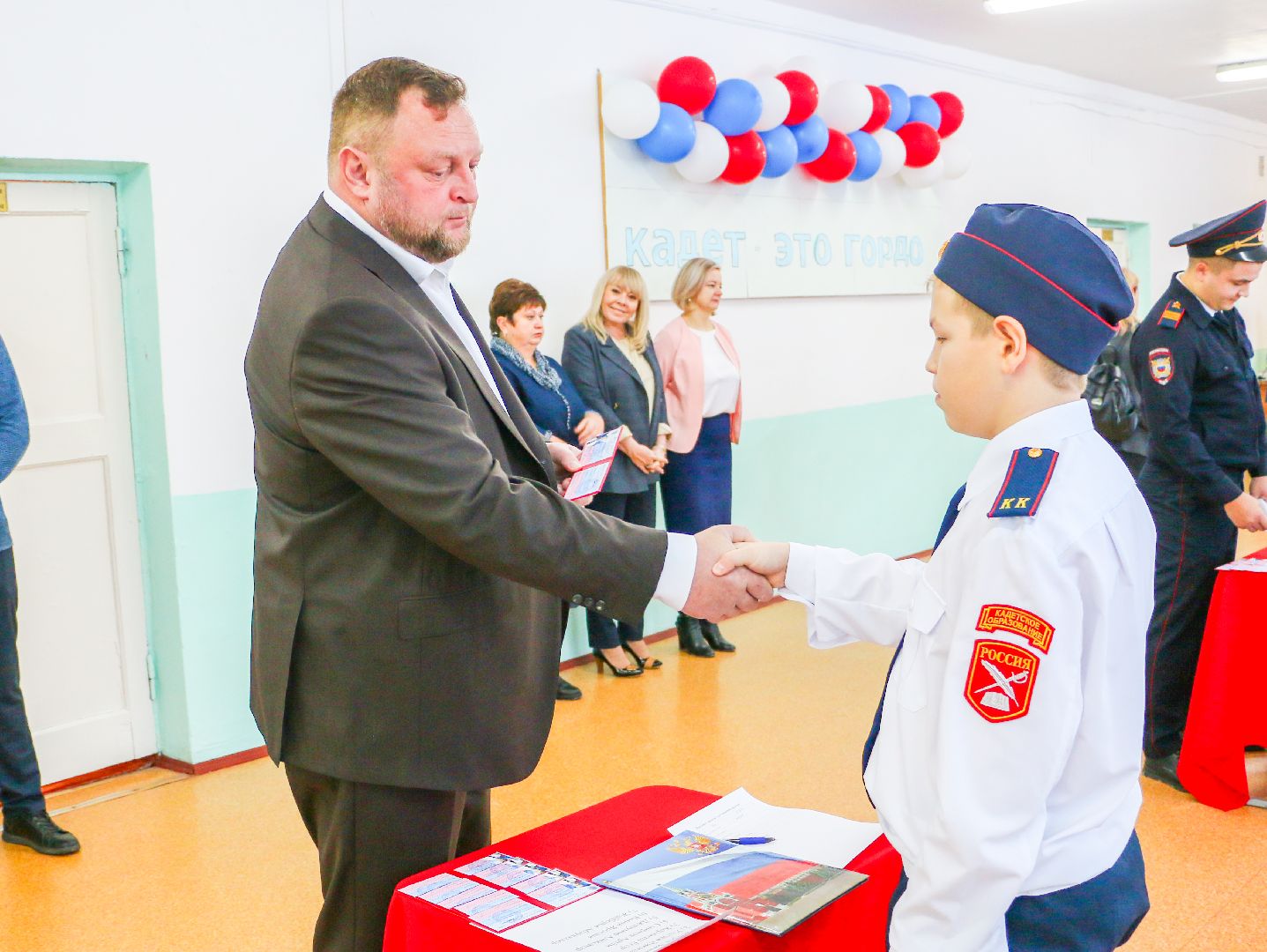 кадеты, Большая Шатура, клятва кадета, Кривандинская школа,